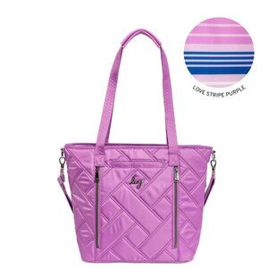 Lug Rally Tote Bag Acai Berry